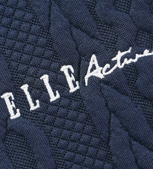 BELLUNA（ベルーナ）の「＜ＥＬＬＥ　Ａｃｔｉｖｅ＞フード付ケーブル柄ジャカードジャケット（その他カーディガン）」｜詳細画像