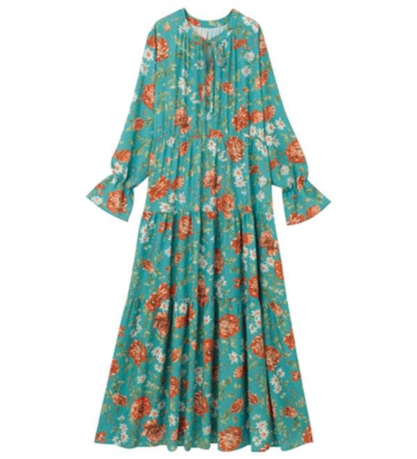 RANAN（ラナン）の「レトロフラワーティアードワンピ（その他ワンピース）」｜詳細画像