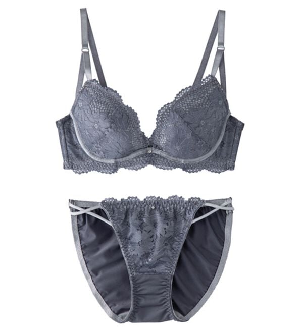 YU'NOW（ユナウ）の「ｔｏ　ｍｅｅブラ＆ショーツ（ブラジャー＆ショーツセット）」｜詳細画像