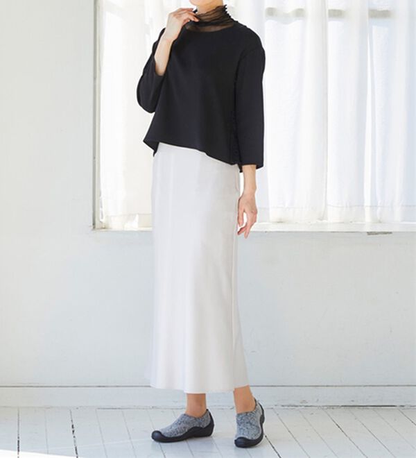 BELLUNA（ベルーナ）の「ゆったりワイズのびの～びウェッジシューズ（パンプス）」｜詳細画像