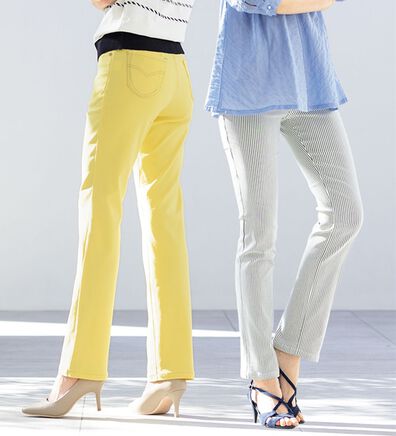 ルフラン（ルフラン）の「毎日はきたくなる！ストレッチパンツ（フルレングスパンツ）」