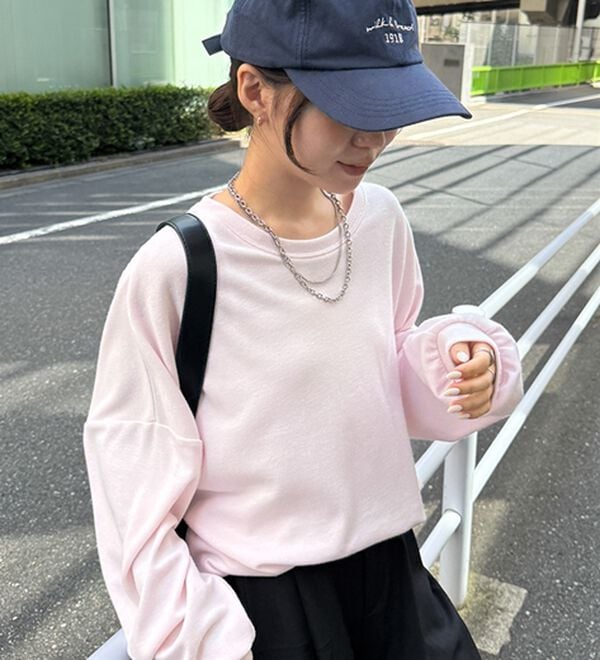 RANAN（ラナン）の「オーバーサイズスウェットＴ（カットソー）」｜詳細画像