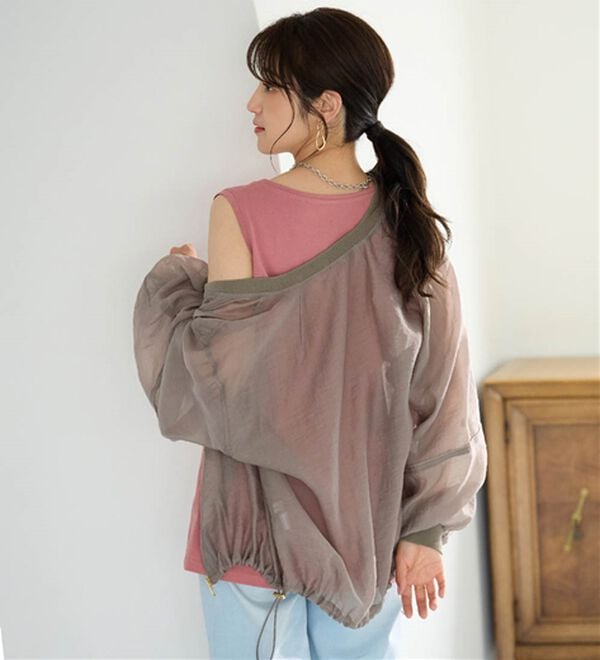 BELLUNA（ベルーナ）の「ヒンヤリ！綿１００％サマ見えタンクトップ（タンクトップ・キャミソール）」｜詳細画像