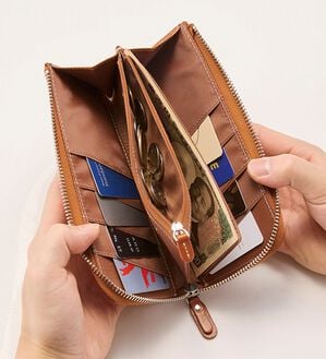 「イタリアンレザー理想のコンパクト長財布（メンズ財布・パスケース）」｜詳細画像