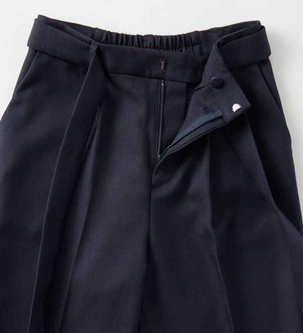 RANAN（ラナン）の「洗える！カセットスーツ　シリーズ（テーパードパンツ）」｜詳細画像