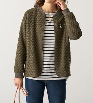 BELLUNA（ベルーナ）の「やわらかキルトショートブルゾン（ブルゾン）」｜詳細画像