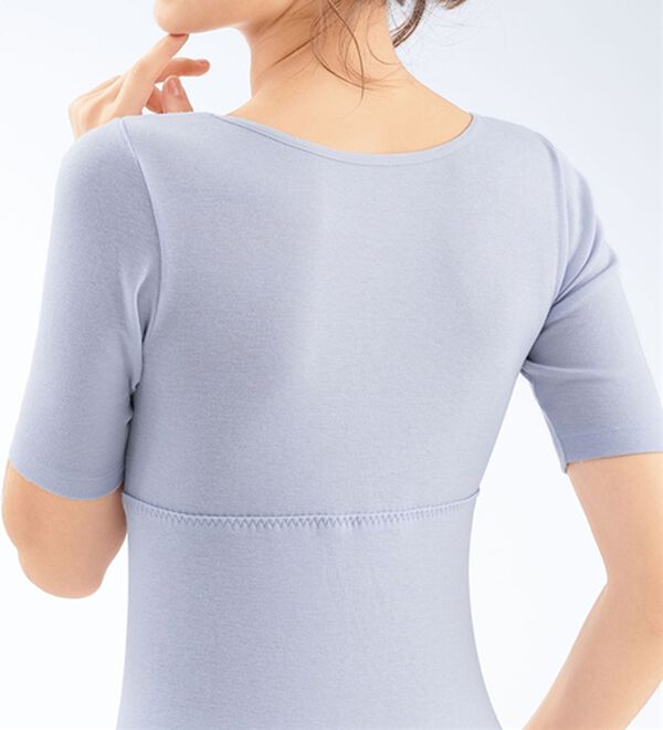 「【４色組】脱ぎ着が簡単！綿混前あきブラキャミ（肌着・インナーウェア）」｜詳細画像