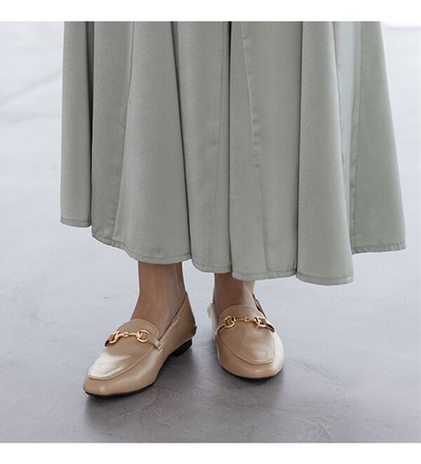 GeeRA（ジーラ）の「選べる！ビットローファー（プレーン）（ローファー）」｜詳細画像