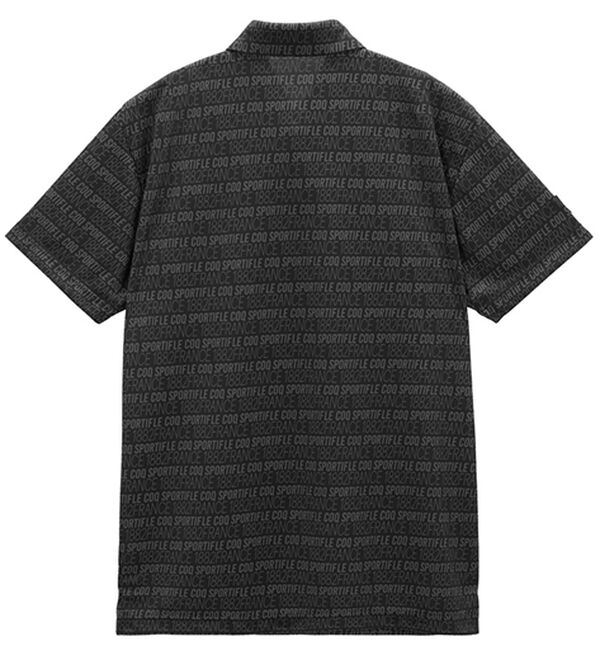 「＜ルコック＞ロゴボーダー柄半袖シャツ（メンズシャツ）」｜詳細画像