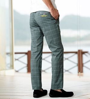 「【３本組】＜コムルヴァン・オム＞３６０&deg;のびのび軽快アクティブパンツ（メンズフルレングスパンツ）」｜詳細画像