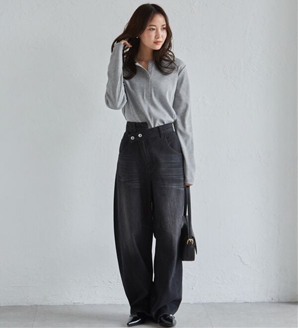 クロスウエストカーブデニム - ベルーナ【公式】