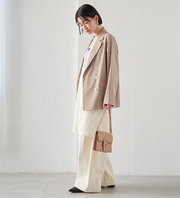 RANAN（ラナン）の「シアーダブルジャケット（テーラードジャケット）」｜詳細画像