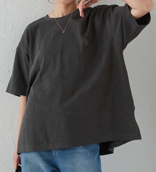 RANAN（ラナン）の「ヴィンテージライクロゴTシャツ（カットソー）」｜詳細画像