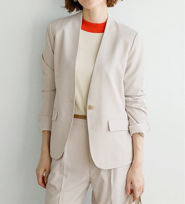 GeeRA（ジーラ）の「洗える！ストレッチカセットスーツ（その他ワンピース）」｜詳細画像