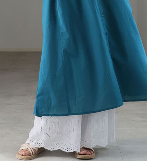 A HAPPY MARILYN（アハッピーマリリン）の「【３丈から選べる】脱！股ずれ宣言！裾レースぺチパンツ（肌着・インナーウェア）」｜ダイヤ柄／オフ