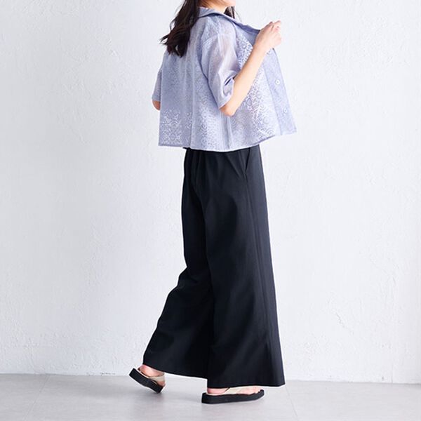 RANAN（ラナン）の「ロングスリットパンツ（フルレングスパンツ）」｜詳細画像