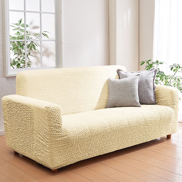 「抗菌防臭付タテヨコ伸縮フィット式ソファカバー（ソファーカバー）」｜詳細画像