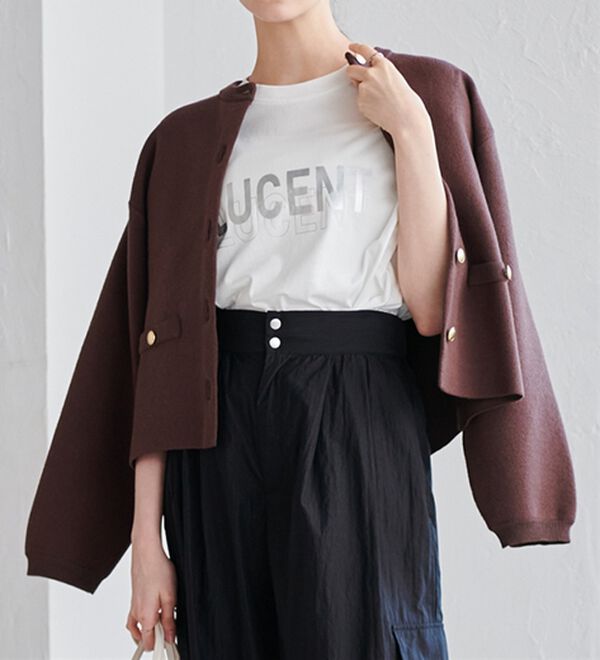 RANAN（ラナン）の「ロゴプリントTシャツ（Tシャツ）」｜詳細画像