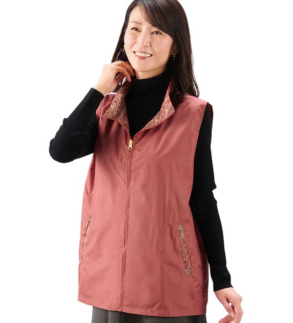 「はっ水　リバーシブルベスト（ベスト）」｜詳細画像