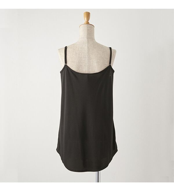 YU'NOW（ユナウ）の「レーヨンブレンド　レイヤードキャミソール（肌着・インナーウェア）」｜詳細画像