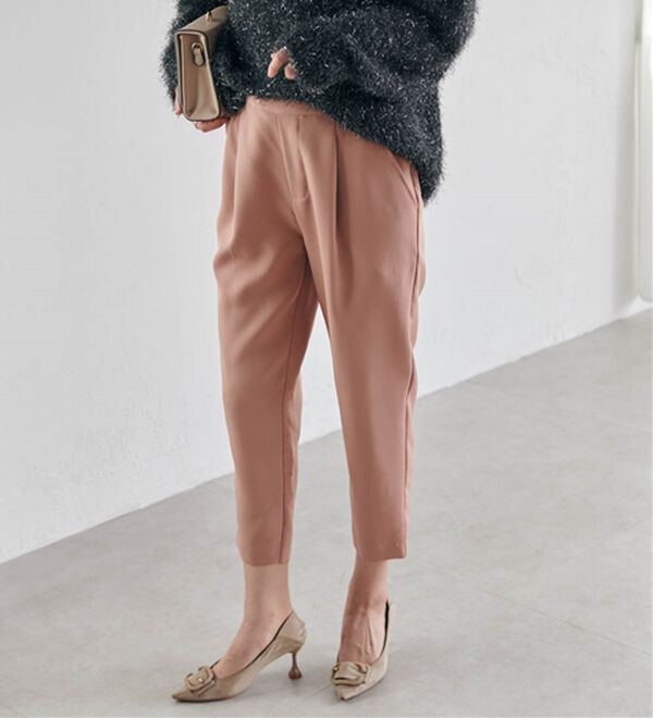 RANAN（ラナン）の「美脚シルエットクロップドパンツ（フルレングスパンツ）」｜詳細画像