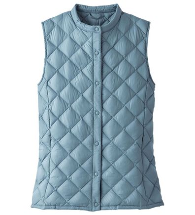 BELLUNA（ベルーナ）の「洗える！キルト柄軽量ダウンベスト（ベスト）」