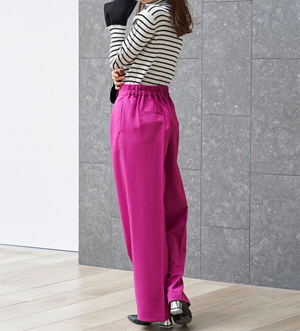 RANAN（ラナン）の「＜ムースタッチ＞洗える！バイカラータートルリブニット（ニット・セーター）」｜詳細画像