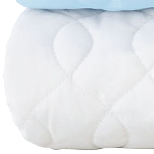 「パッドがいらない綿平織一体型ボックスシーツ（ボックスシーツ・ベッドシーツ）」｜ホワイト