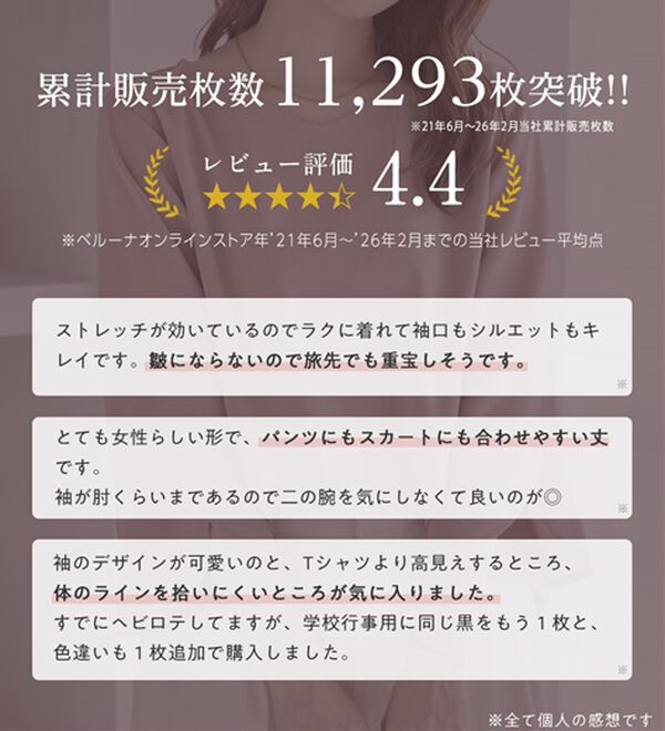 alotta（アロッタ）の「【接触冷感】着痩せが叶う！チューリップ袖ブラウスＴシャツ（ブラウス）」｜詳細画像