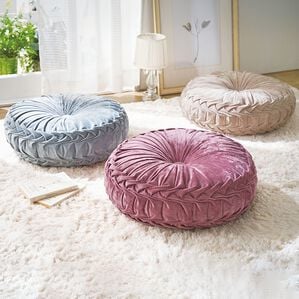 「かわいい花型ボリュームクッション（クッション・クッションカバー）」｜詳細画像