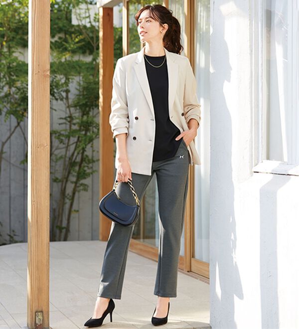 「＜ＨＡＮＡＥ　ＭＯＲＩ＞アクティブパンツ（パジャマ・ルームウェア）」｜詳細画像