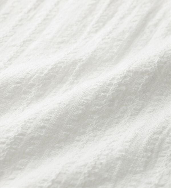 YU'NOW（ユナウ）の「【上下２点セット】スクエアネックドビーストライプパジャマ（パジャマ・ルームウェア）」｜詳細画像