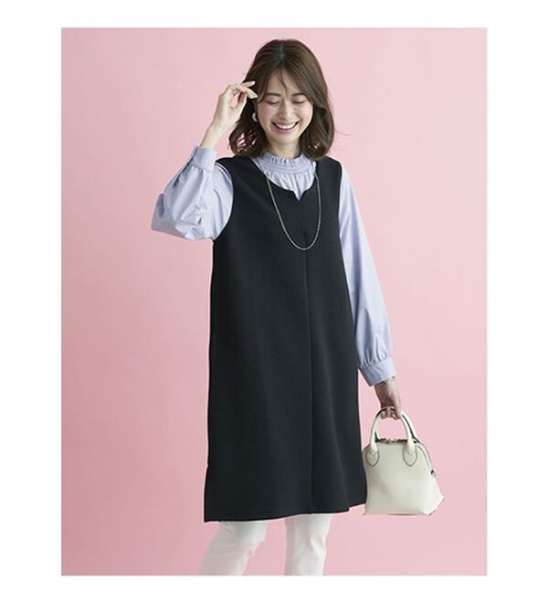 BELLUNA（ベルーナ）の「コーデ済み！お洒落ジャンパースカート（ジャンパースカート）」｜詳細画像