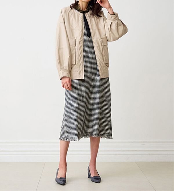 RANAN（ラナン）の「フェイクレザーブルゾン（ブルゾン）」｜詳細画像