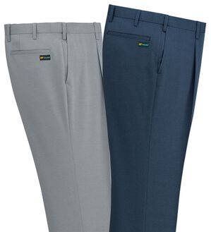 「＜ゴールデンベア＞洗える快適上質スラックス（メンズスラックス）」｜2本組