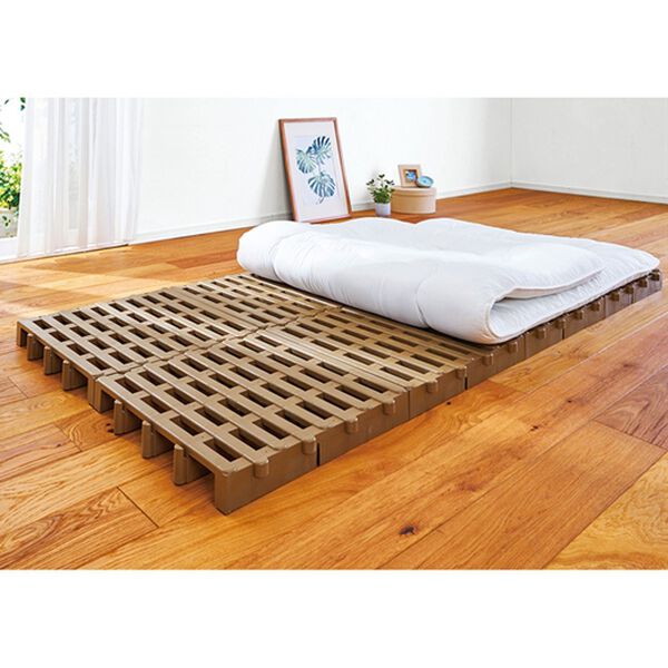 「湿気対策！軽量樹脂すのこベッド（ベッド）」｜詳細画像