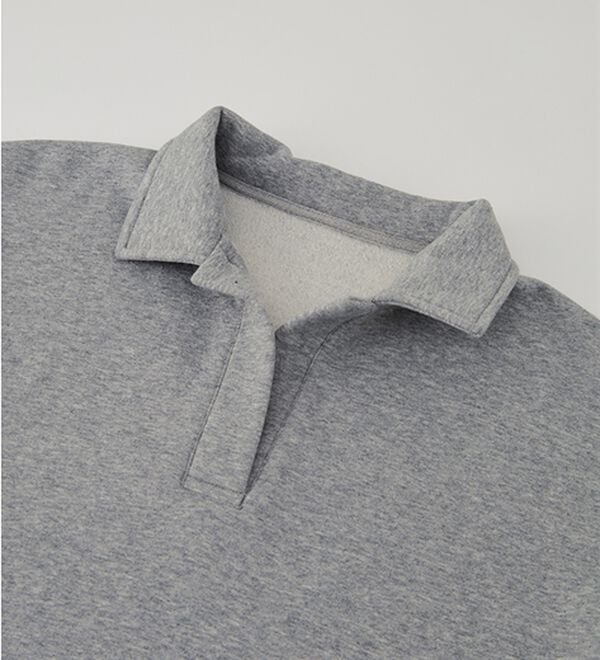 RANAN（ラナン）の「あったか裏起毛衿付きオーバーサイズスウェット（トレーナー・スウェット）」｜詳細画像