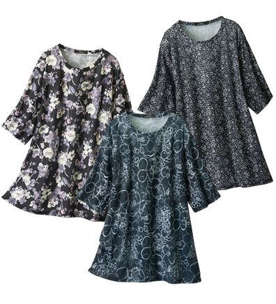 ルフラン（ルフラン）の「【３色組】＜ＳＶ＞ヒンヤリ上品お買得プルオーバー（パジャマ・ルームウェア）」