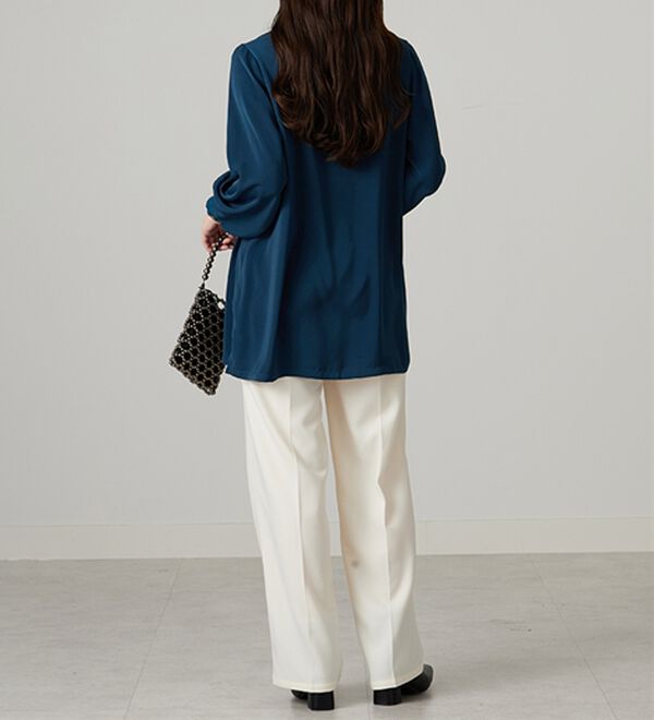 BELLUNA（ベルーナ）の「リブニット使いチュニック（チュニック）」｜詳細画像