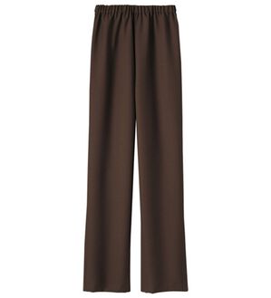 BELLUNA（ベルーナ）の「日本製パチパチしにくい！すっきり見えて楽ちんパンツ（フルレングスパンツ）」｜ブラウン