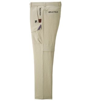 「＜フィラ＞３６０&deg;ベンチレーションシアサッカーパンツ（メンズスラックス）」｜ベージュ