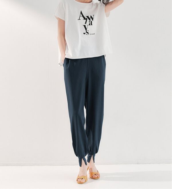 RANAN（ラナン）の「機能付き！裾スリットパンツ（フルレングスパンツ）」｜詳細画像