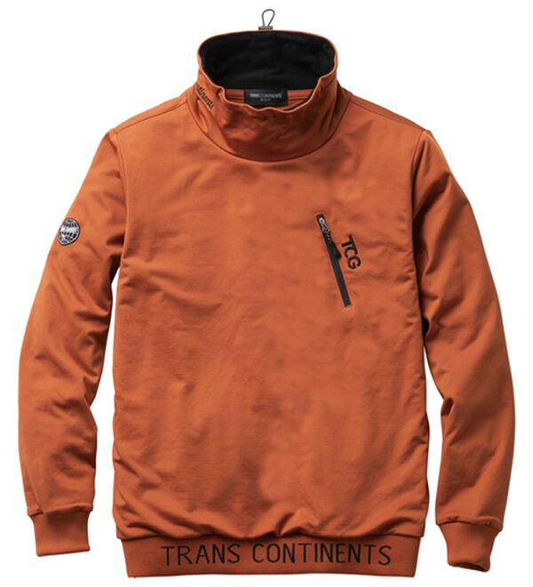 「＜トランスコンチネンツゴルフ＞ネックウォームウインドブレーカー（メンズトレーナー）」｜詳細画像