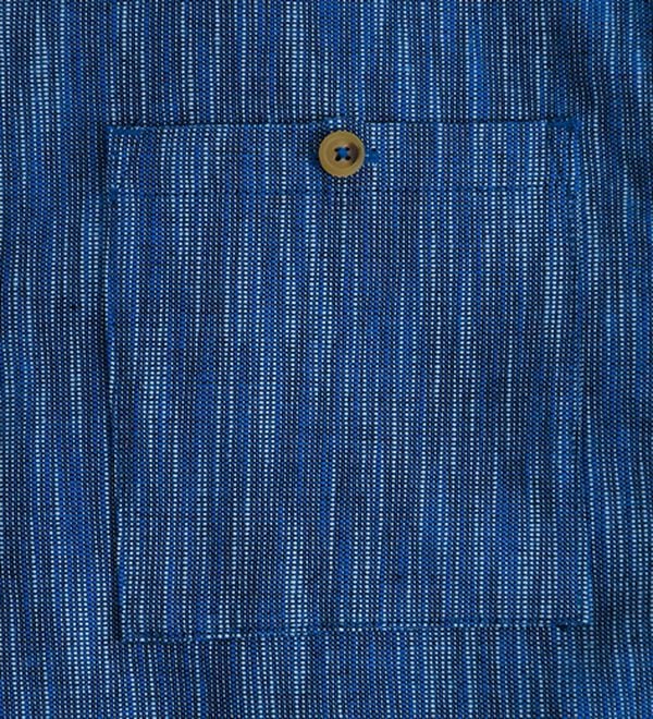 「ざっくり木綿のゆったりリラックスシャツ（メンズシャツ）」｜詳細画像