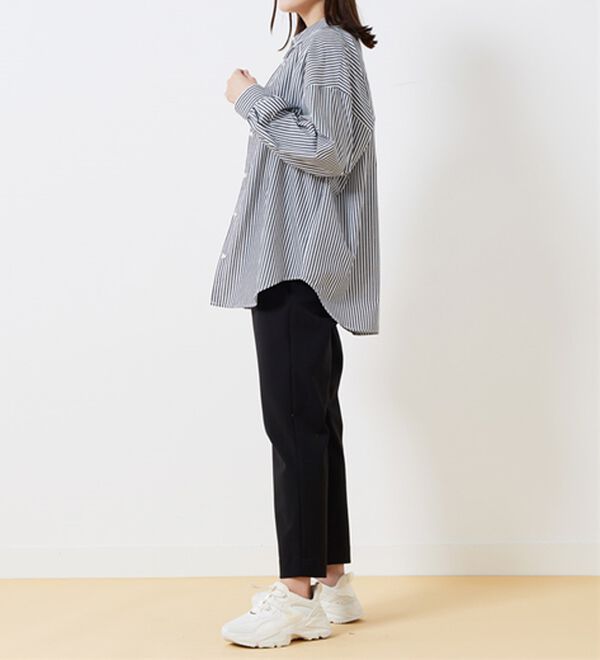 BELLUNA（ベルーナ）の「ツイルジャージー素材テーパードパンツ（テーパードパンツ）」｜詳細画像