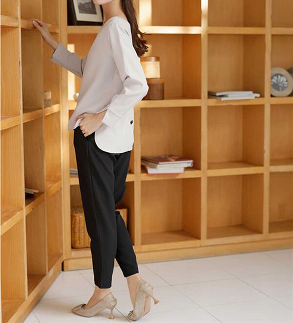 RANAN（ラナン）の「【選べるデザイン】楽してきれい見え！セットアップ（ブラウススーツ）」｜詳細画像