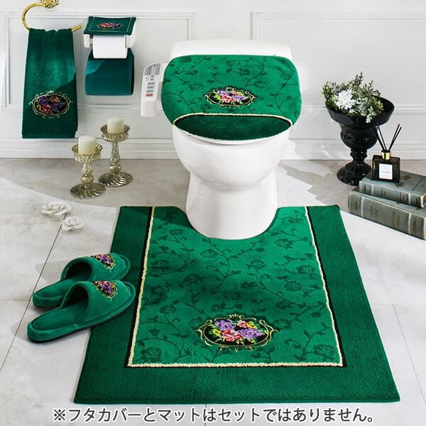 「シェニール織トイレタリー（ロゼ）（トイレマット）」｜詳細画像