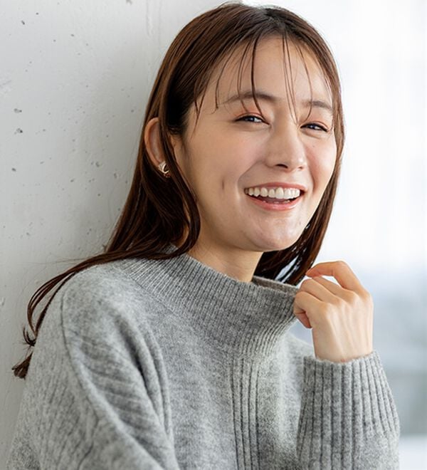 BELLUNA（ベルーナ）の「【快適Ｌａｂ．】洗える＆チクチクしにくい！ウール調ニットプルオーバー（ニット・セーター）」｜詳細画像