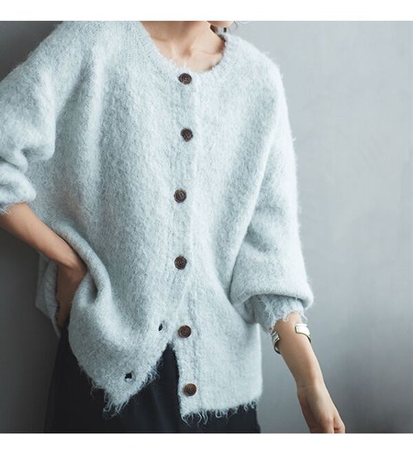 RANAN（ラナン）の「前後２ＷＡＹシャギーニット（ニット・セーター）」｜詳細画像