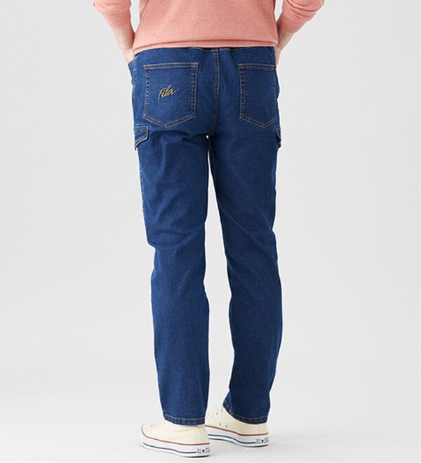 「＜フィラ＞素材で選べる！コットンストレッチカーゴ（メンズフルレングスパンツ）」｜詳細画像